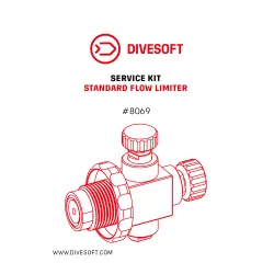 Kit maintenance limiteur de débit STANDARD - DIVESOFT  - Divesoft