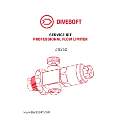 Kit maintenance limiteur de débit PROFESSIONNEL - DIVESOFT  - Divesoft