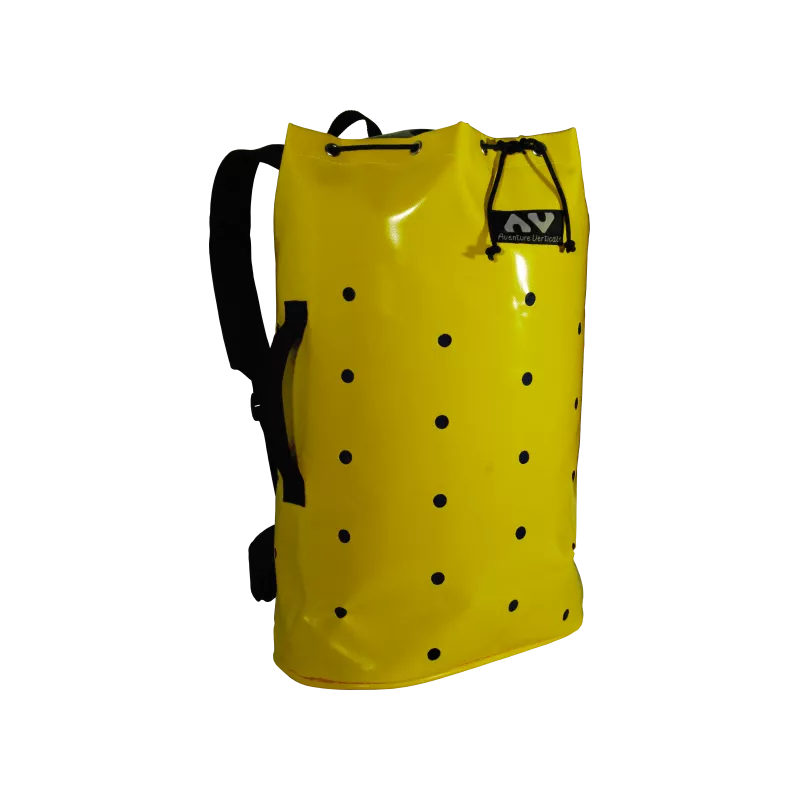 Kit Spéléo WATER BAG Confort Jaune 55 litres  - AventureVerticale