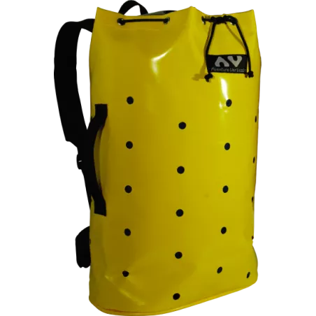 Kit Spéléo WATER BAG Confort Jaune 55 litres  - AventureVerticale