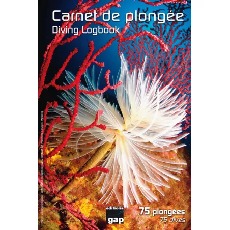 Carnet de Plongée GAP (Couverture Spirographe)  - GAP