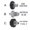 Queue M26 NITROX 200-300 bar - 1/4G  - Diving Equipement