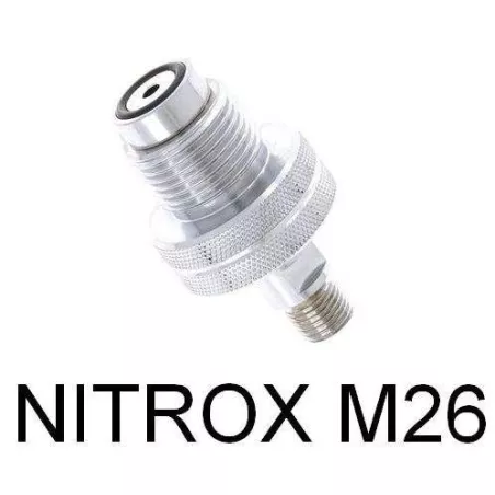 Queue M26 NITROX 200-300 bar - 1/4G  - Diving Equipement