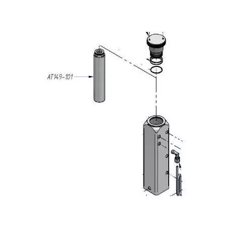 Cartouche de Filtration Charbon tamis Atlantic - Nardi  - Nardi