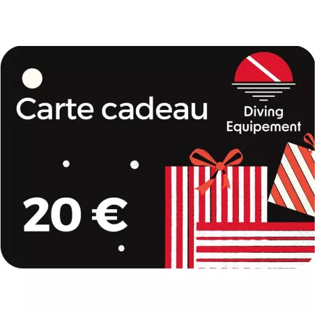 Carte cadeau 20€  - Diving Equipement