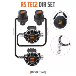 Détendeur R5 TEC2 DIR set - TECLINE  - Tecline