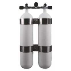 Bi acier 8.5 L - 232 bar avec cerclages larges  -