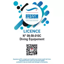 Licence Enfant 2025 - FFESSM  - Diving Equipement